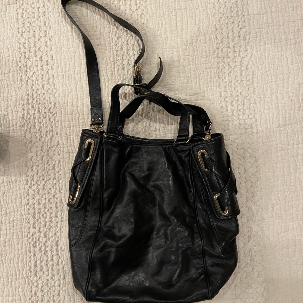 Kooba Asher Black Tote Bag - Picture 2 of 12